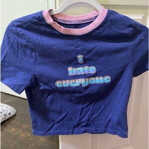 I Hate Everyone Crop Top